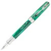 Pineider La Grande Bellezza Fountain Pen, Malachite Green, 14K Gold Nib, Medium