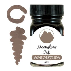 Monteverde 30ml Fountain Pen Ink Bottle, Gemstone, Moonstone