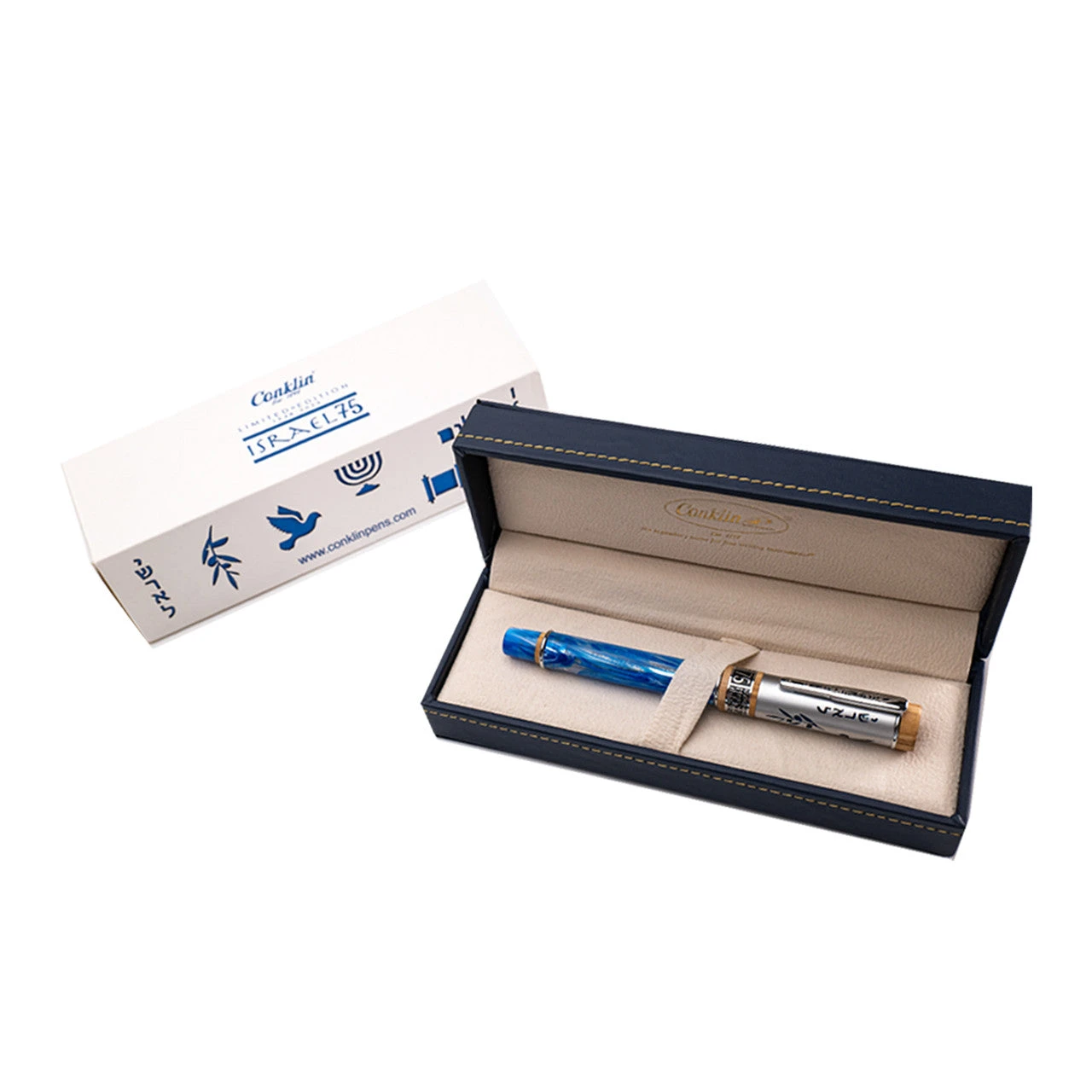 Conklin Israel 75th Anniversary Limited Edition Rollerball Pen - Image 4