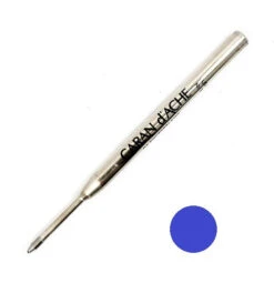 Caran D'Ache Goliath Ballpoint Pen Refills, Blue Bold