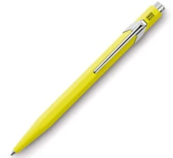 Caran D'Ache 849 Ballpoint Pen Flourescent Yellow , #849.470