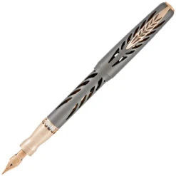 Pineider Limited Edition Arman Trilogy Fountain Pen, Aluminum