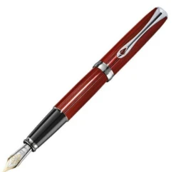 Diplomat Excellence A2 Fountain Pen, 14K Gold Nib, Magma Red